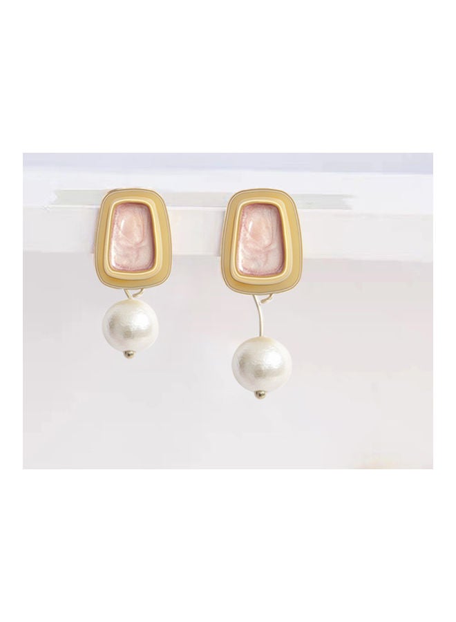 J.J Hand made 925 Sterling Silver Left And Right Asymmetrical Pearl Earrings - Image 2