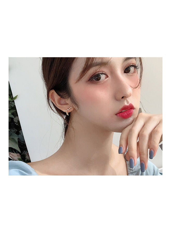 J.J Hand made 925 Sterling Silver Dipper Six Pointed Star Earrings - Image 4