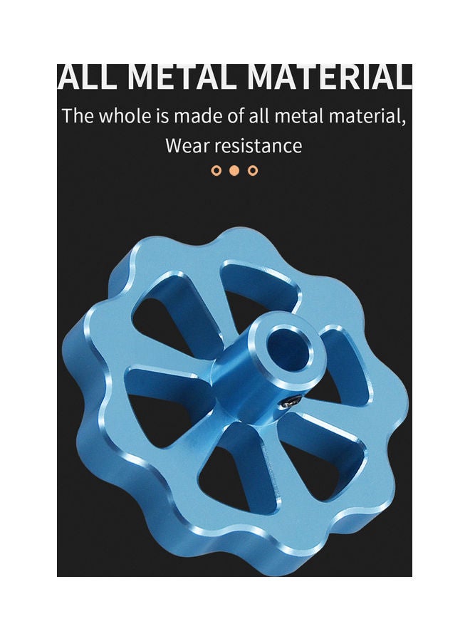 أيبيسي صامولة ملولبة يدوية لمقبض جهاز البثق في الطابعات ثلاثية الأبعاد أزرق - Image 2