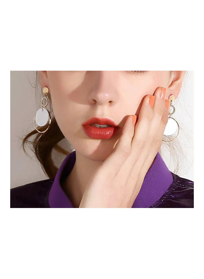 J.J Hand made 925 Sterling Silver Round Shell Long Tassel Earrings - Image 4