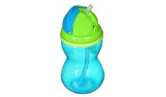 Canpol babies Canpol babies Sport Cup with Silicon Flip-top Straw 370ml green  - Image 2