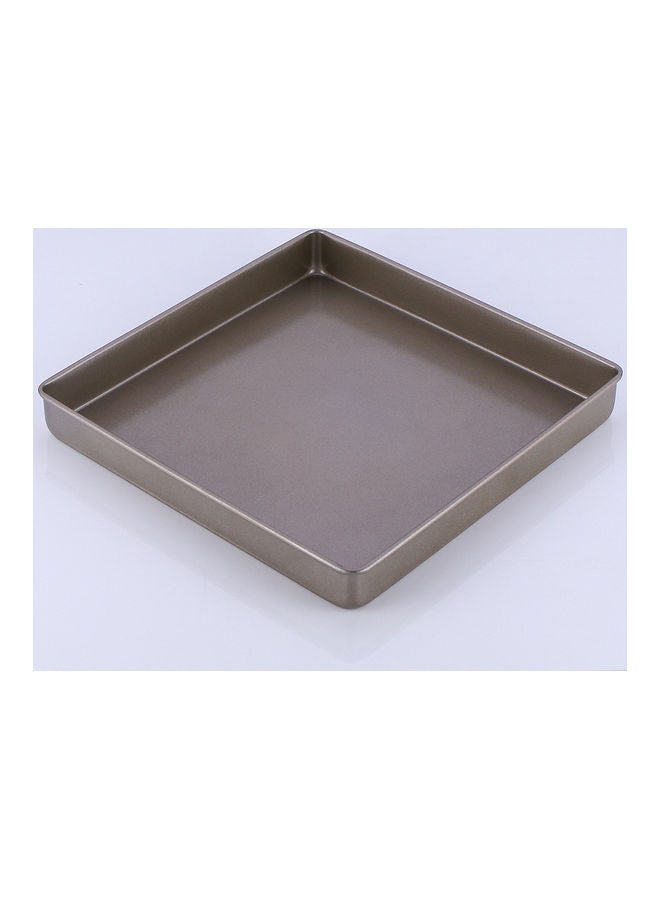 Generic Non-stick Square Pan Cake Baking Mold Silver  - Image 3