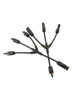 Generic 2-Piece Parallel Solar Panel Cable Connector Adapters Black  - Image 5