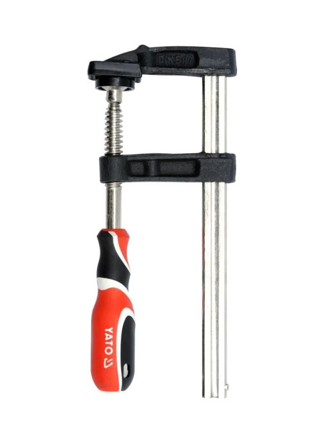 Yato - F-Wood Clamp 100X50mm Bar Size: 5X15mm YT-6440 Black/Red/Silver 100x50mm - Image 1