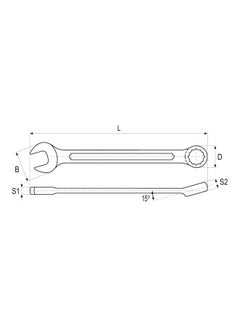 Yato Combination Spanner 28mm YT-0357 Silver  - Image 2