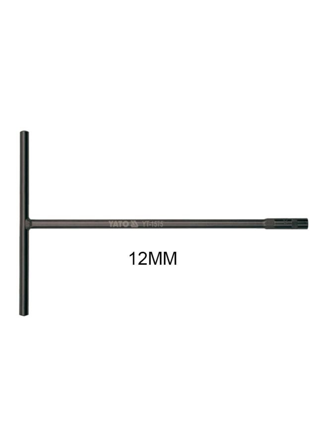 Yato T Type Socket Wrench 12mm YT-1575 Black - Image 5
