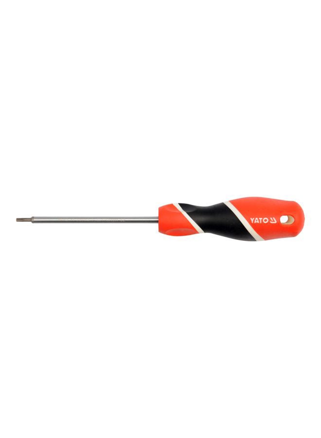 Yato Screwdriver Torx T9x75mm yato Brand YT-25954 Silver/Black/Orange - Image 1