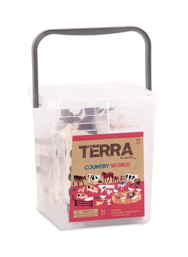 تيرا لعبة Country World مكونة من 60 قطعة - Image 1