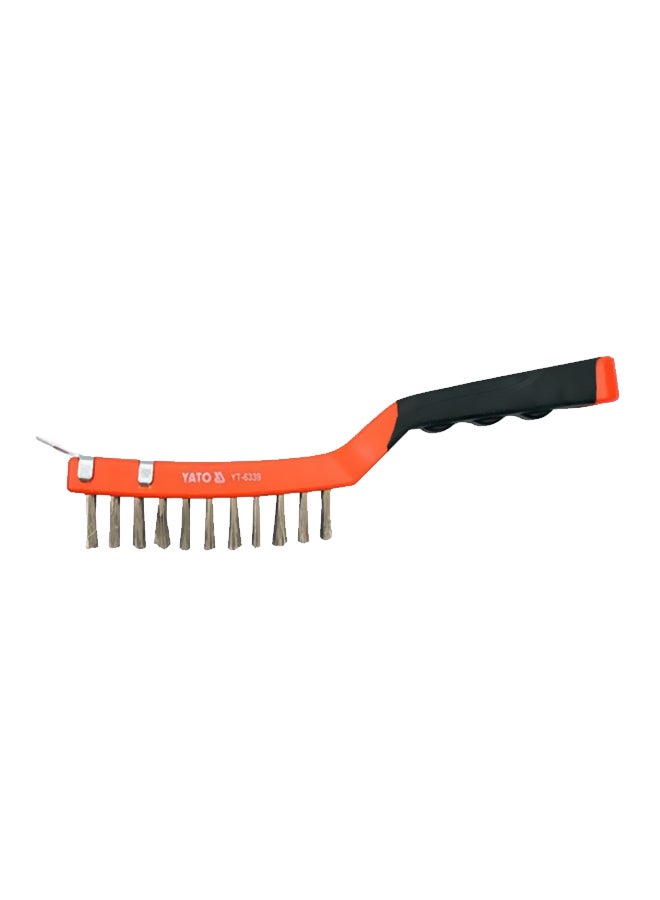 Yato Steel Wire Cleaning Brush Orange/Black/Silver