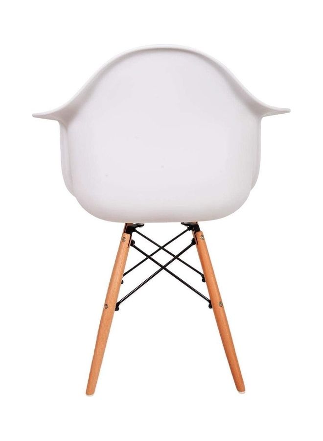 Mahmayi Dining Chair White/Beige 61x82x61.5cm - Image 2