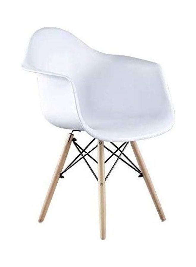 Mahmayi Dining Chair White/Beige 61x82x61.5cm - Image 4