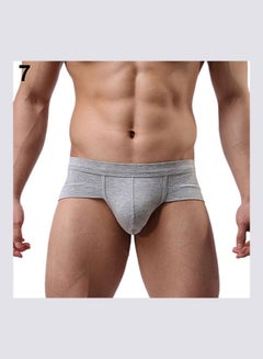 Solid Brief Grey