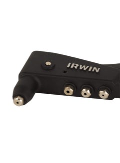 IRWIN Profession Hand Riveter Black/Blue/Silver Riveter 254 millimeter, Nozzles  2.4 millimeter, 3.2 millimeter, 4 millimeter, 4.8mm  - Image 5