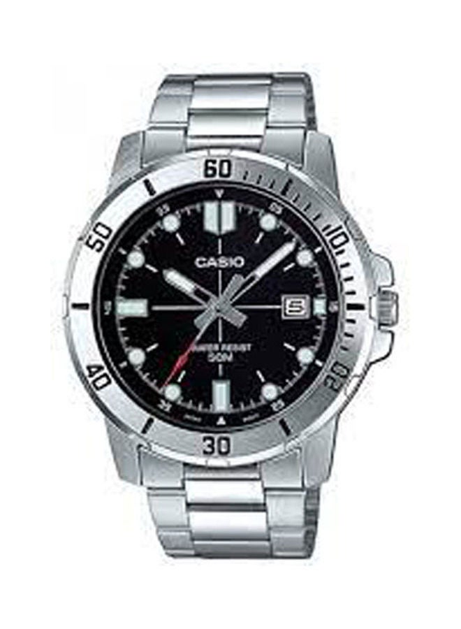 CASIO Boys' Stainless Steel Analog Wrist Watch For Men MTP-VD01D-1E2 - Image 2
