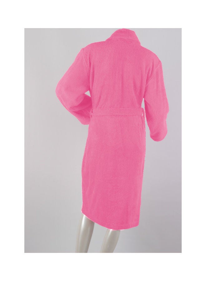 Banotex Egyptian Cotton Bathrobe Light Pink - Image 2