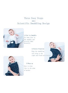 insular Pack Of 3 Printed Baby Swaddle  - Image 2