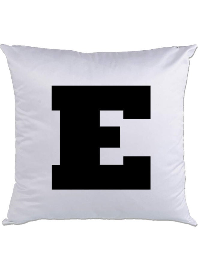 AMC DESIGN E Printed Cushion White/Black 40x40cm 