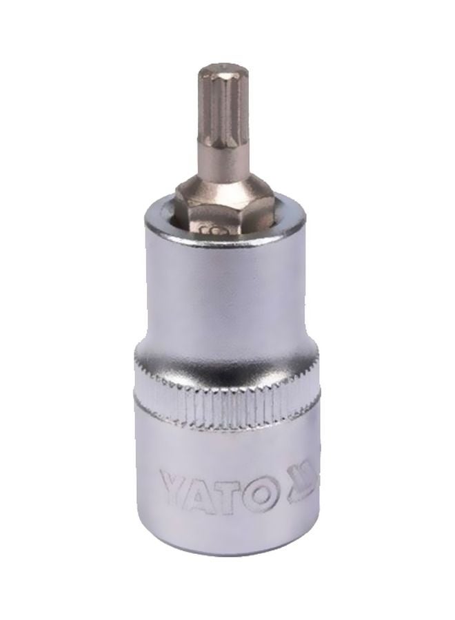 Yato Socket Bit Spline Silver - Image 1