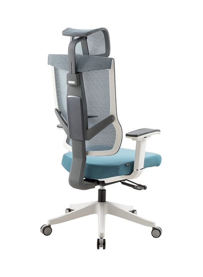 NAVODESK - Aero Ergonomic Design Office Chair Marine Blue 75x39x64cm - Image 1