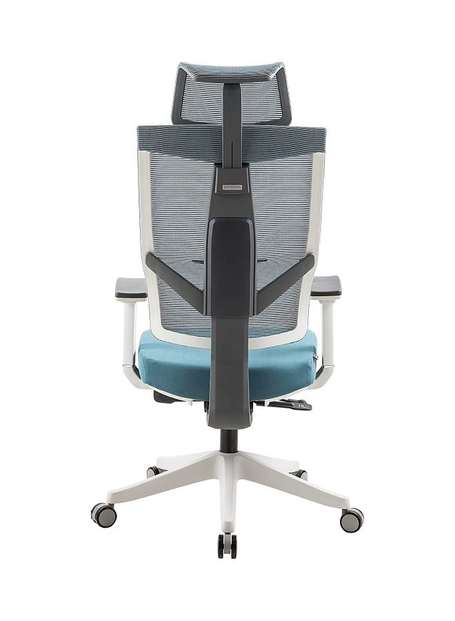 NAVODESK - Aero Ergonomic Design Office Chair Marine Blue 75x39x64cm - Image 1