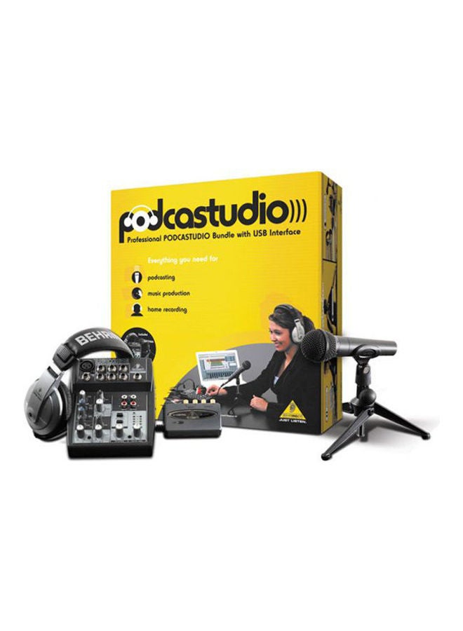 بيهرينغر بيهرينج erpodcastudio 2 USB 2724293016620 أسود