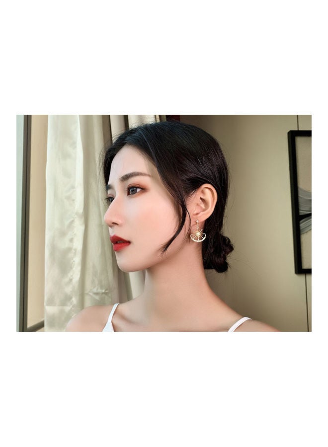 J.J Hand made 925 Sterling Silver Star Sun And Moon Earrings - Image 4