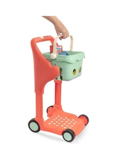 BATTAT 13-Piece Musical Shopping Cart 23.50 x 12.60 x 16.80inch  - Image 2