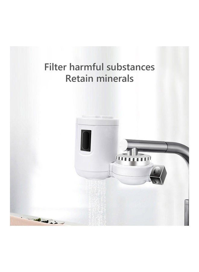 Generic - 7-Level Dust Removal Tap Faucet Water Purifier White 4.4 x 4.4 x 10cm - Image 1