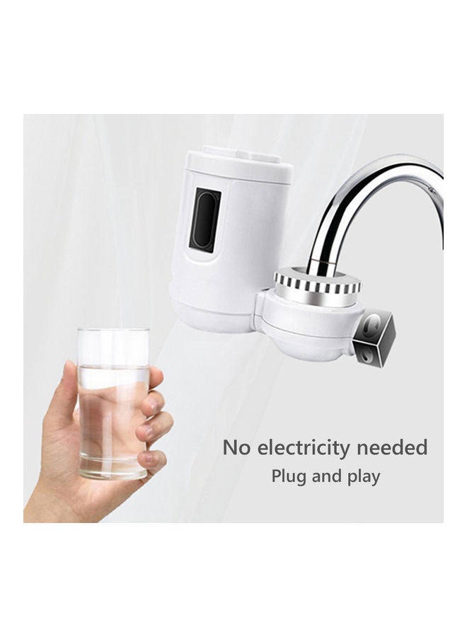 Generic - 7-Level Dust Removal Tap Faucet Water Purifier White 4.4 x 4.4 x 10cm - Image 1