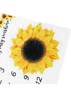 Sunflower Printing Soft Monthly Milestone Blanket Multicolour - v1622739612/N47954437A_6