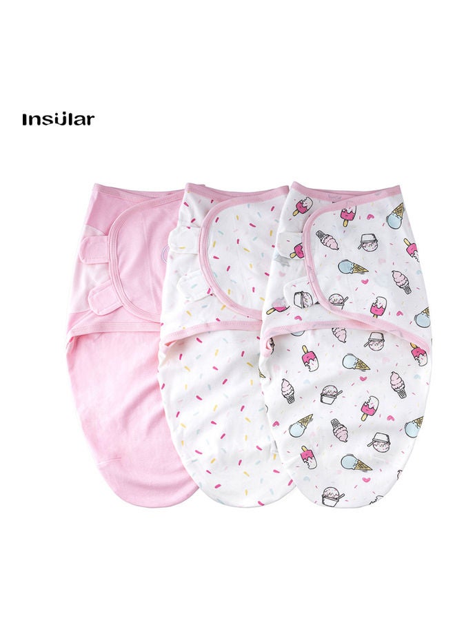 insular 3-Piece Printed Baby Swaddles - Image 3