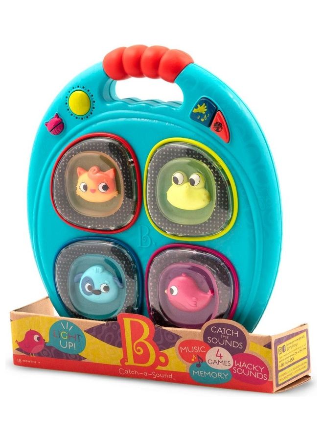 B. Toys - Catch-a-Sound Musical Memory Game Pad - Image 1