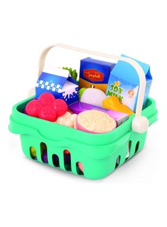 B. Toys 19-Piece Basket with Food  - Image 1
