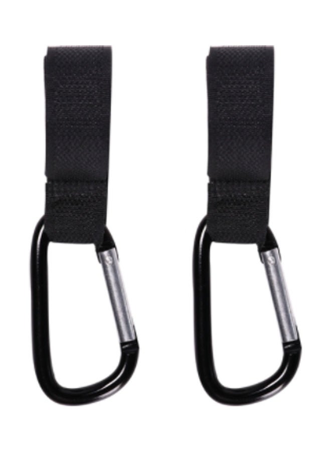 2-Piece 360 Degree Rotatable Baby Stroller Hooks - Image 1
