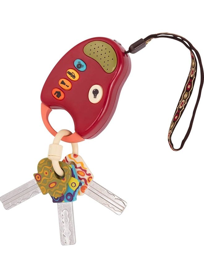 B. Toys Funky Toy Keys - Tomato  - Image 1