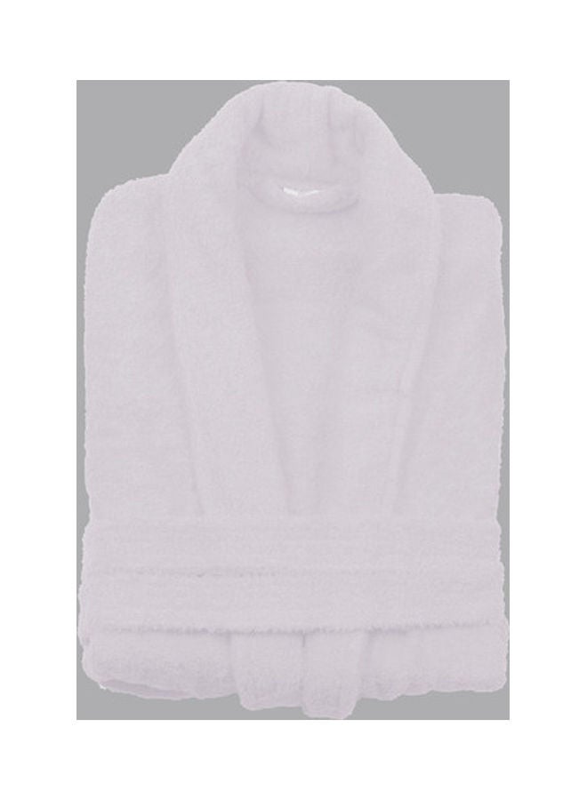 Banotex Egyptian Cotton Bathrobe White - Image 3