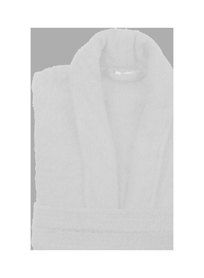 Banotex Egyptian Cotton Bathrobe White - Image 5