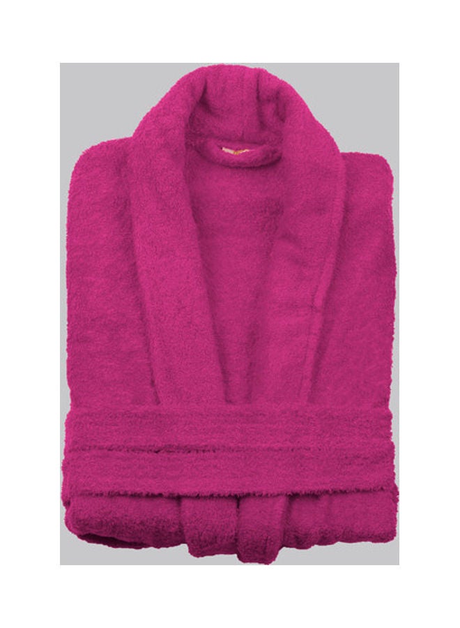 Banotex Egyptian Cotton Bathrobe Fuchsia - Image 3