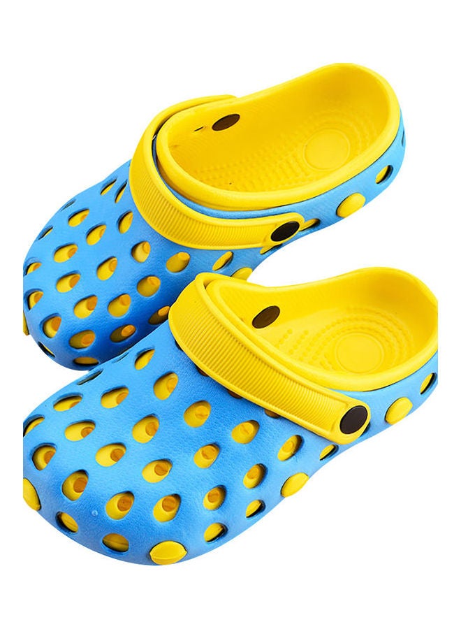 Generic Pair Of Casual Sandals Light Blue/Yellow  - Image 2