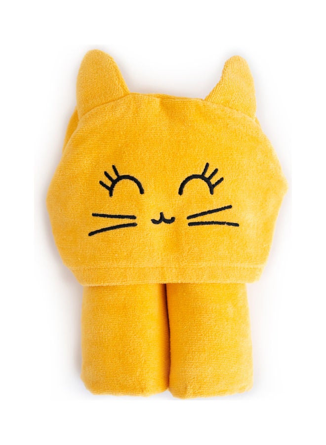 Milk & Moo Tombish Cat Hooded Baby Towel  - Image 2