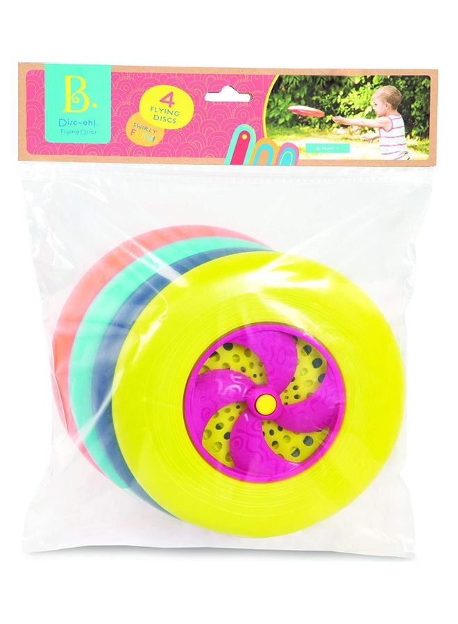 B. Toys 4-Piece Flying Discs - Image 2
