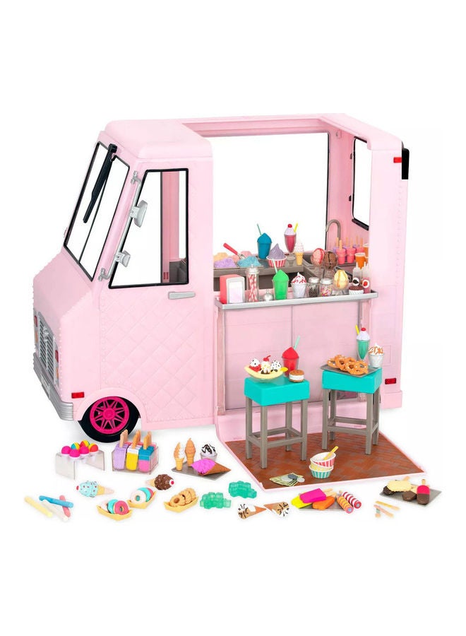 Ice Cream Truck Set for 46cm Doll