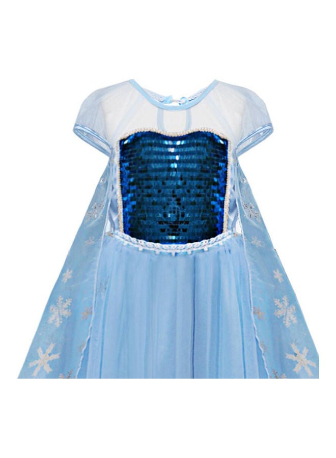 Princess Elsa Costume With Accessories 110cm - Image 2