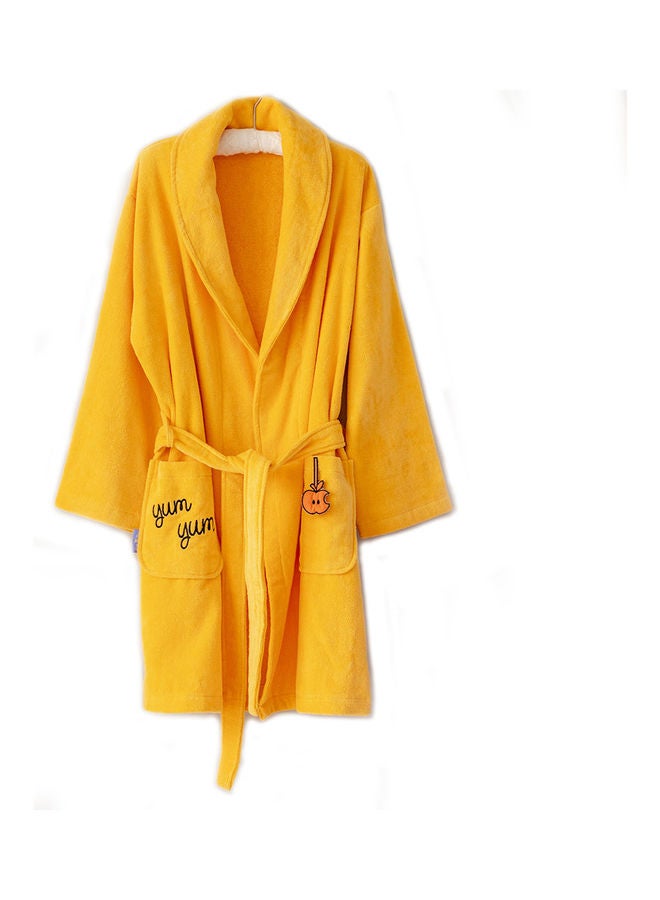 Milk & Moo Tombish Cat Bathrobe Black 100x60cm - Image 1