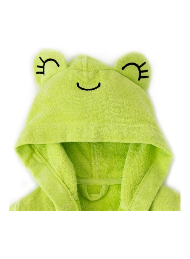 Milk & Moo - 2-Piece Cacha Bathrobe Set Green 64x36cm - Image 1