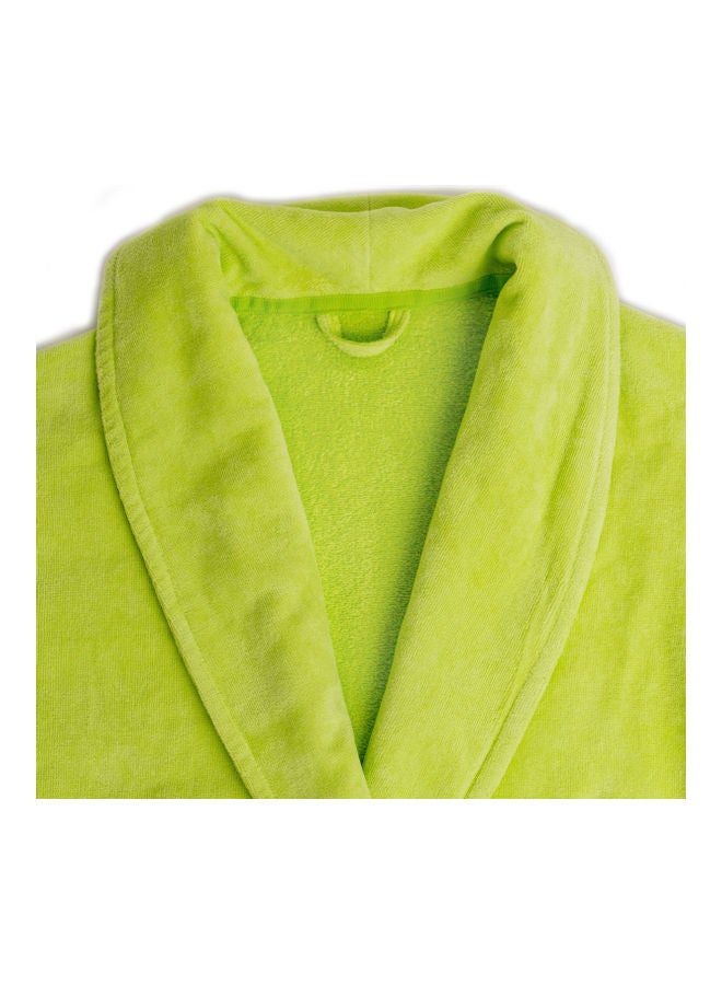 Milk & Moo - 2-Piece Cacha Bathrobe Set Green 64x36cm - Image 1
