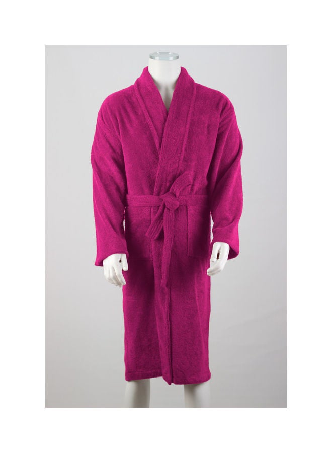 Banotex Egyptian Cotton Bathrobe Fuchsia - Image 1