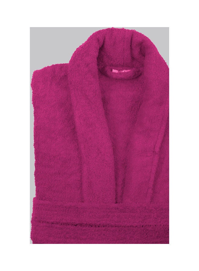 Banotex Egyptian Cotton Bathrobe Fuchsia - Image 4