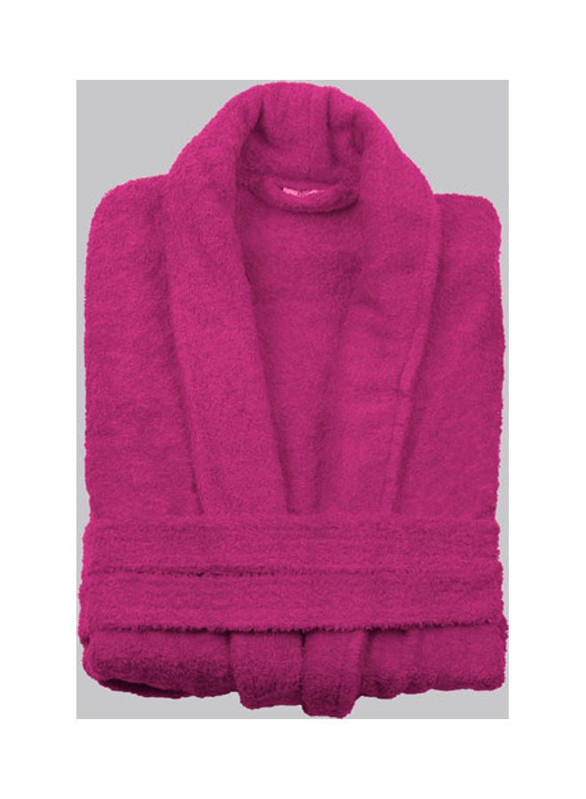 Banotex Egyptian Cotton Bathrobe Fuchsia - Image 5