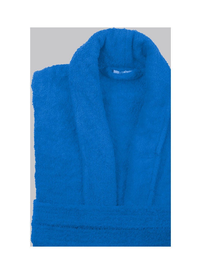 بانوتيكس روب حمام من القطن المصري أزرق - Image 5